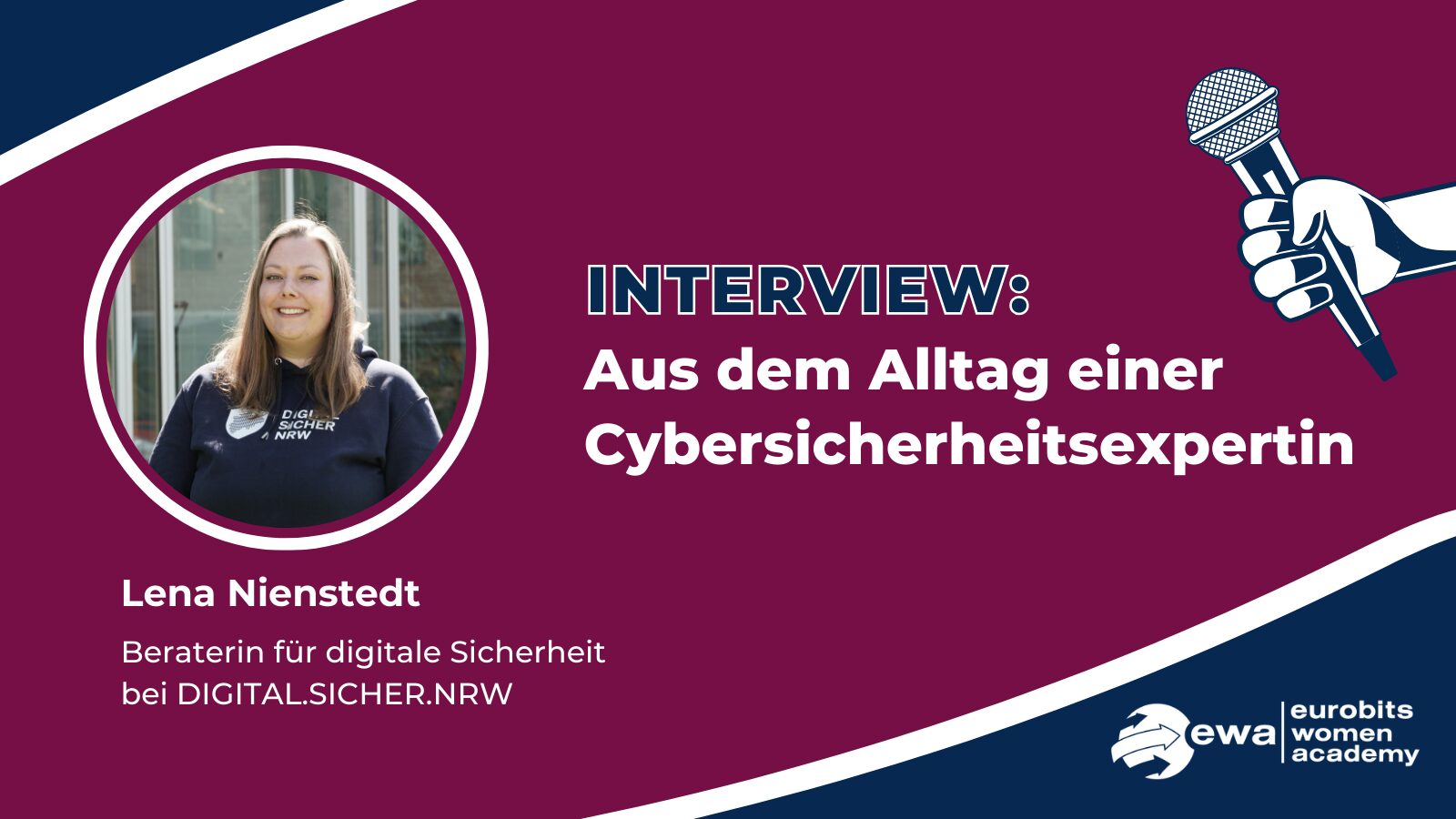 Lena Nienstedt, Beraterin für digitale Sicherheit